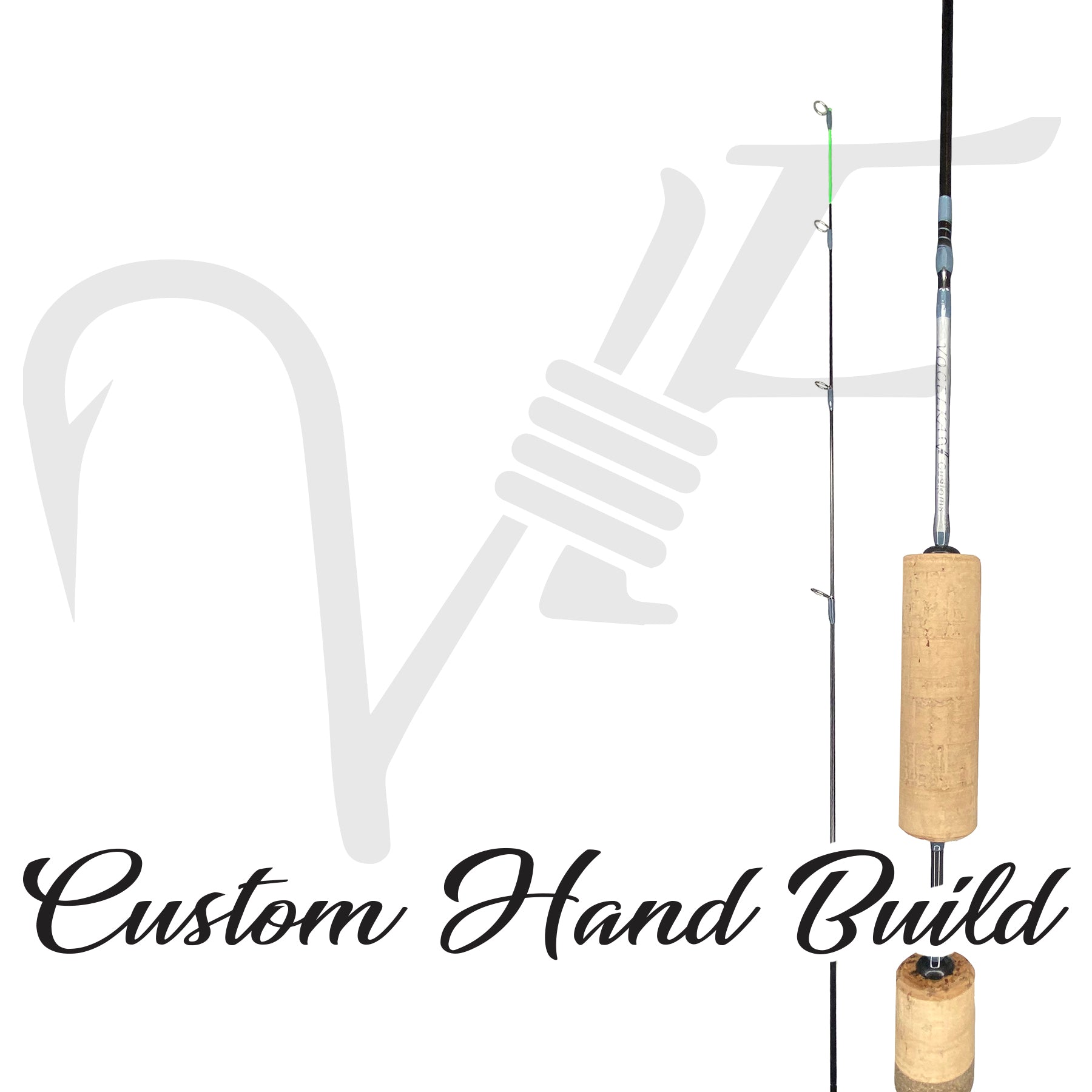 Custom Build Ice Rods – Vocelka Fishing and Customs