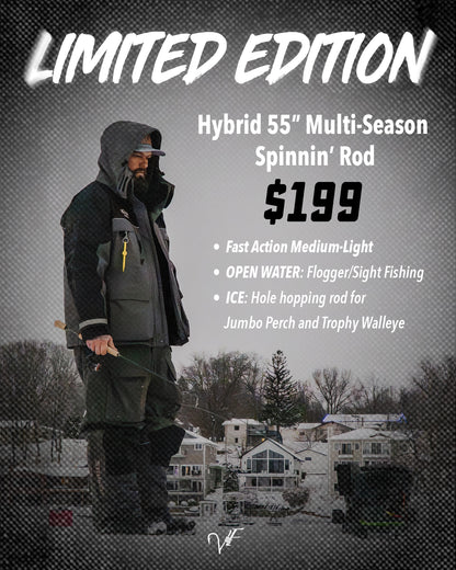 Limited Series HYBRID 55” Spinning Medium Light F