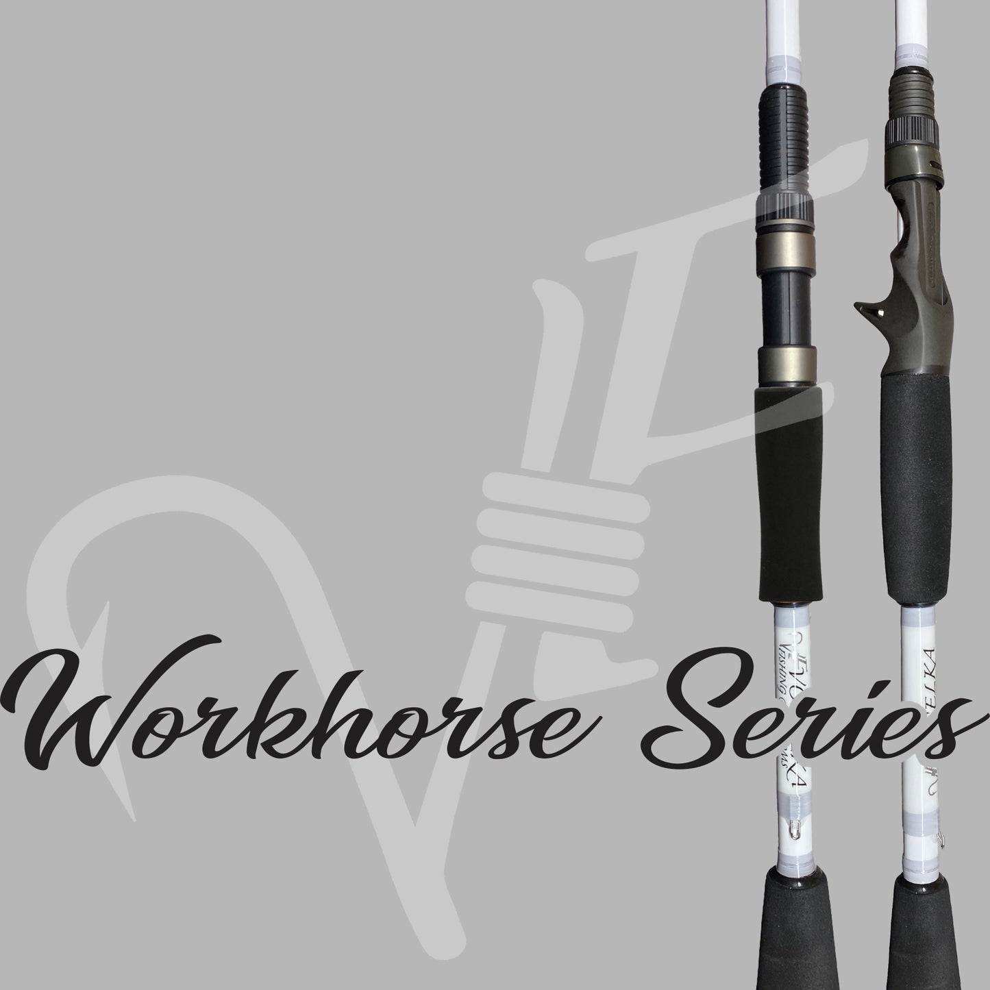 6'6 Spinning Medium Light F Workhorse Series Rod – Vocelka Fishing and  Customs
