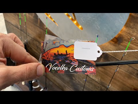 custom noodle ice fishing rod Custom VF Ice Noodle Rod – Vocelka Fishing and Customs